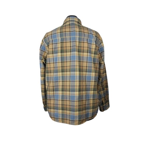 Lauren Ralph Lauren women's brushed cotton‎ button front plaid shirt 1X - Picture 4 of 11